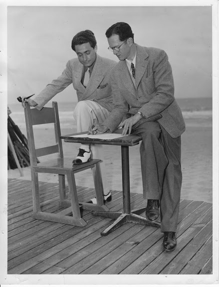 “Faithful Forever:” Leo Robin and Ralph Rainger in Miami in 1941 when they wrote the score for Gulliver’s Travels.